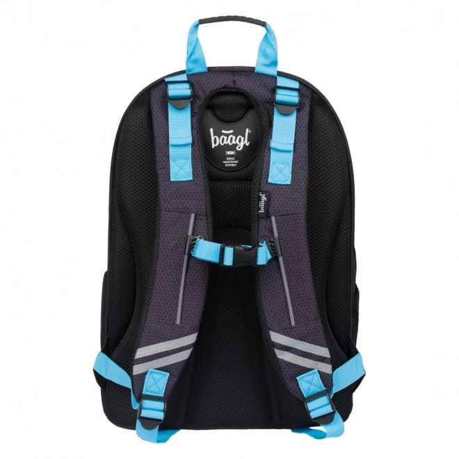 Schulrucksack Skate Bluelight