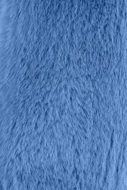 Plüschkaninchen mit blauem Halstuch 35 cm