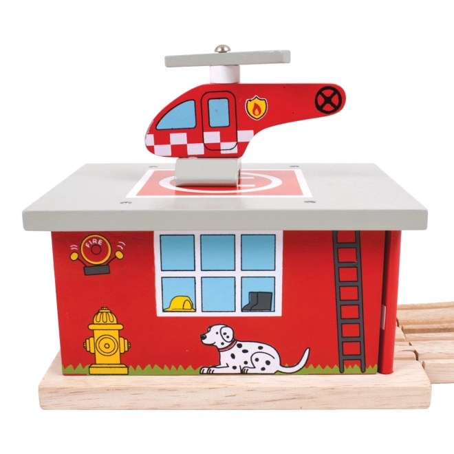 Bigjigs Rail Feuerwache