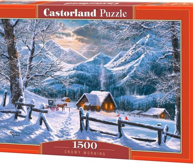 Puzzle Castorland 1500 Teile Schneemorgen