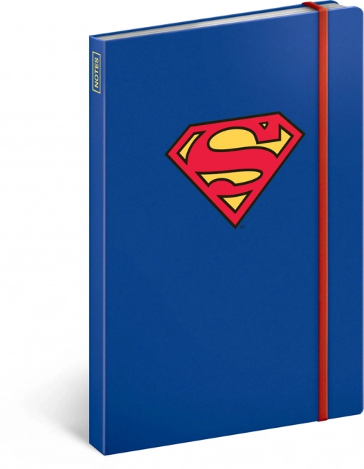 Notizbuch SUPERMAN mit Symbol