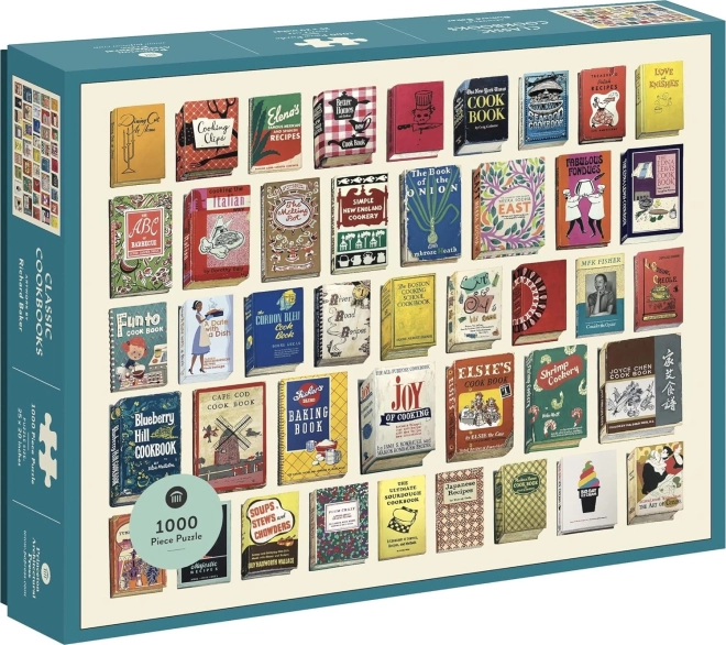 Puzzle klassischer Kochbücher von Richard Baker