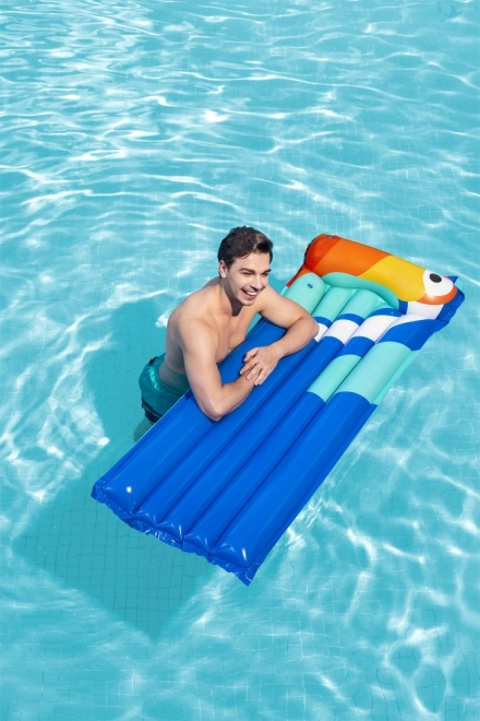 Aufblasbare Schwimmmatratze Tukan Blau 183 x 76 cm – Tukan