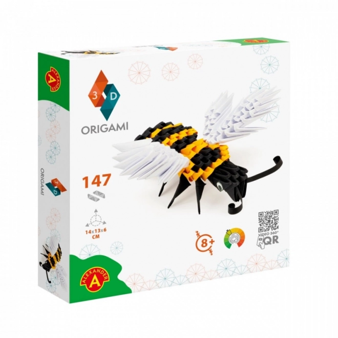 Alexander kreatives Origami 3D Biene