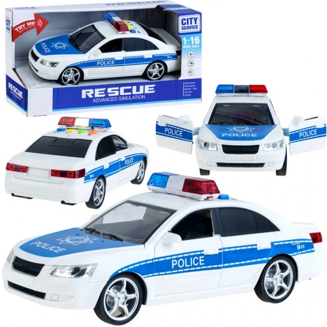 Polizeiauto mit Licht und Sound