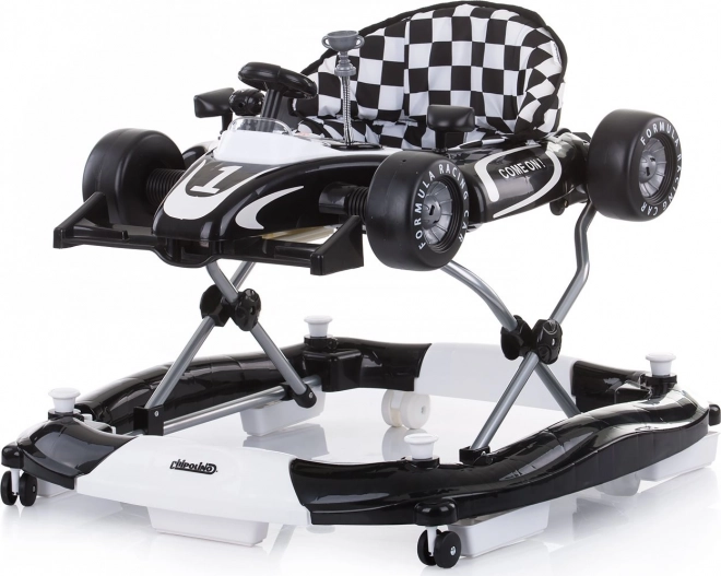 Interaktives Gehfrei Car Racer 4-in-1 Rot von Chipolino – Schwarz+Weiß