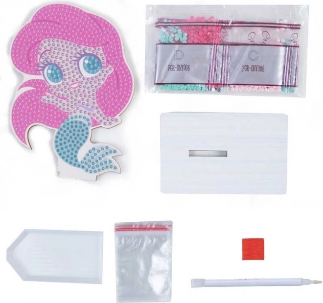 Diamantmalerei Prinzessin: Ariel
