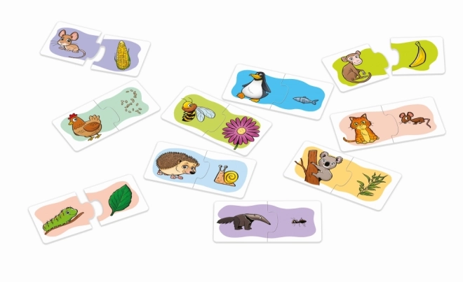 Lernspiel: Was essen die Tiere?