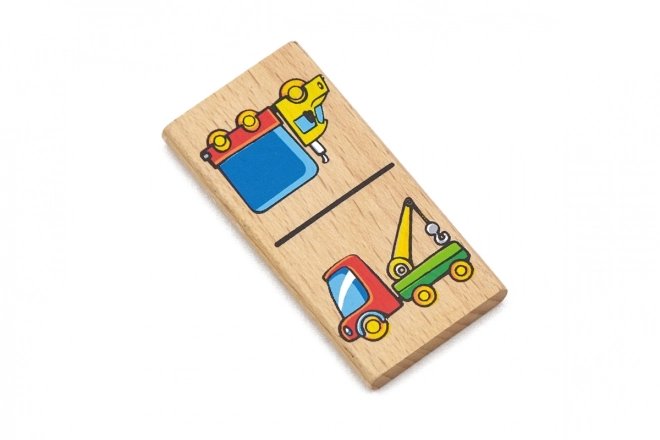 Holzdomino - Autos