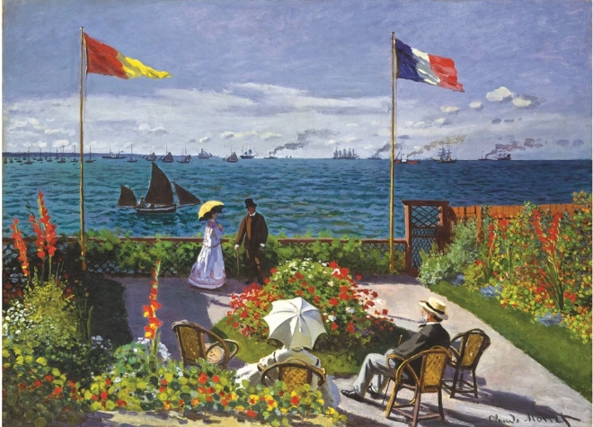 Eurographics Puzzle Der Garten in Sainte-Adresse 1000 Teile