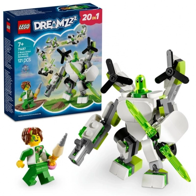 LEGO Dreamzzz Abenteuer Z-Blob – Roboter und Fahrzeuge