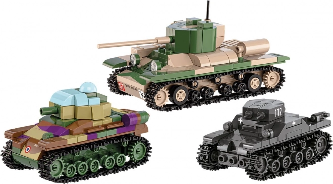 Cobi Bausatz Dreierpack Panzer