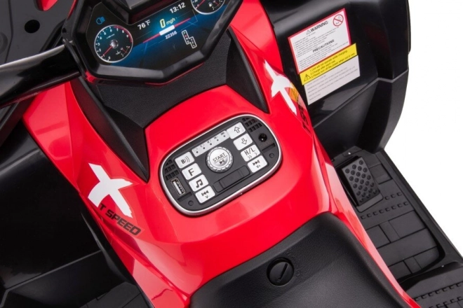 Elektrische Kinder-Quad Red Race 24V