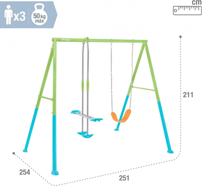 Kinder-Gartenschaukel INTEX Glider