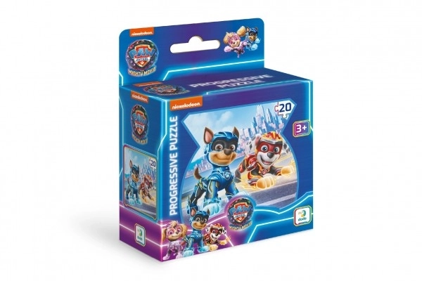 Chase und Marshal 20-teiliges Puzzle - Paw Patrol