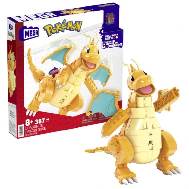 Baukasten Pokemon Dragonite mit Bewegungsfunktion