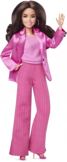 Ikonisches rosa Film-Outfit