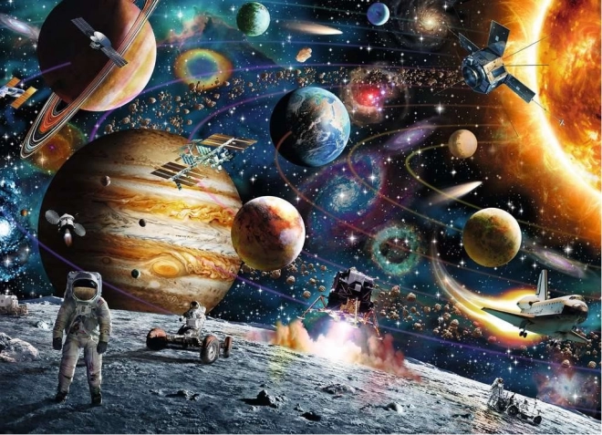 Ravensburger Puzzle Astronaut im Weltraum 60 Teile