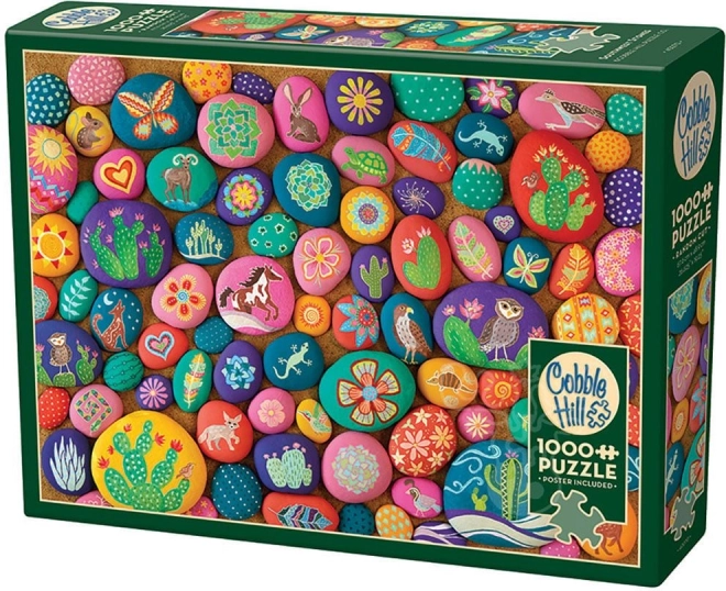Puzzle Gemalte Steine des Südwestens COBBLE HILL 1000 Teile