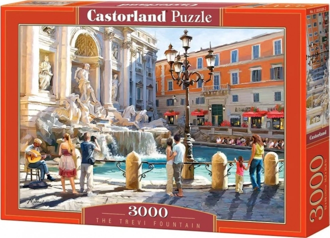 CASTORLAND Puzzle Fontana di Trevi Rom 3000 Teile