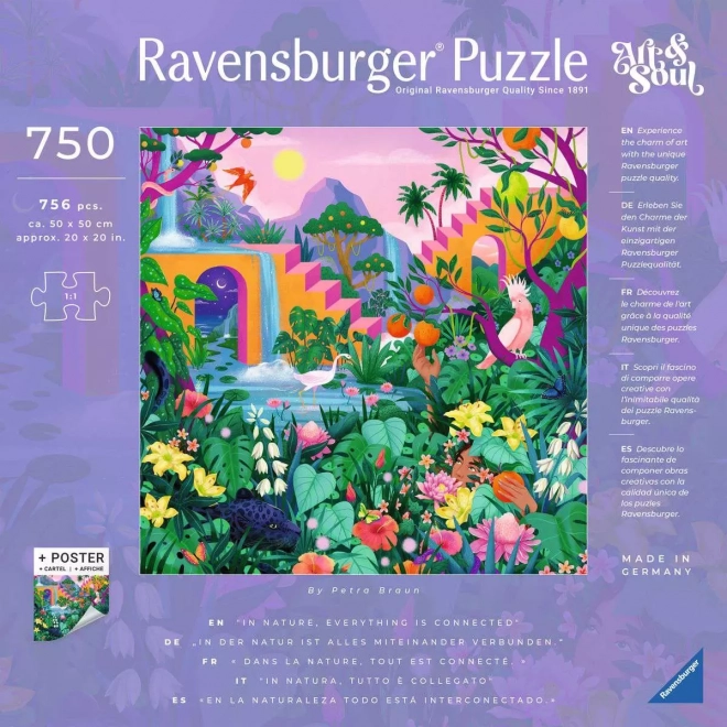 Ravensburger Art & Soul Puzzle - Fantastische Natur