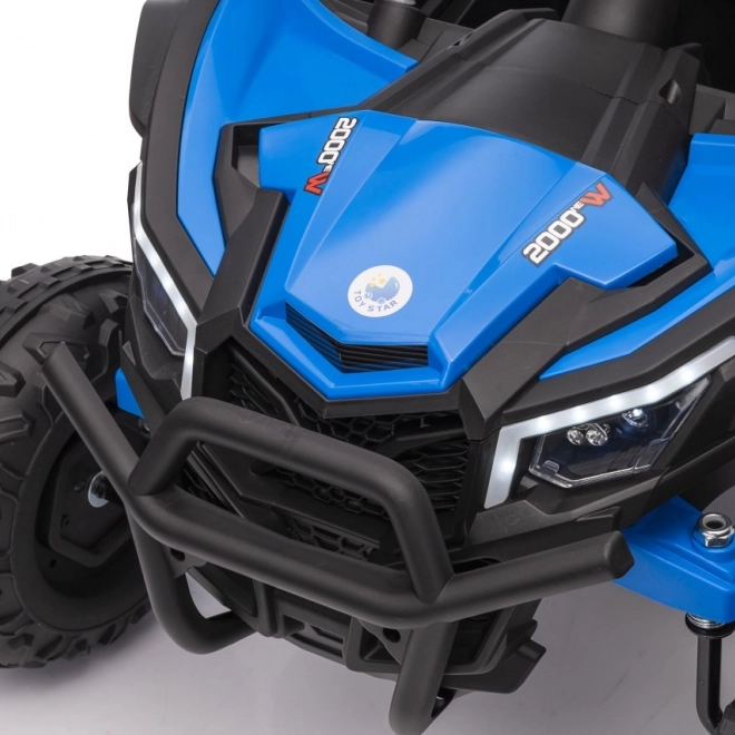 Elektrisches Kinderfahrzeug Buggy Madman UTV-MX blau