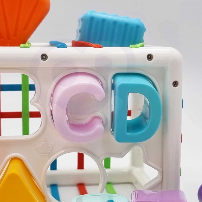 Woopie Baby Sensorischer Würfel Formensortierer