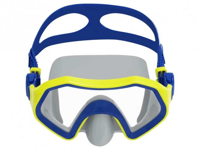 Farbenfrohe Schwimmmaske für Kinder ab 7 Jahren – Blau
