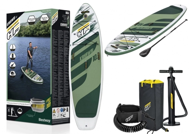 Hydro-Force aufblasbares SUP-Board Grün 310 cm