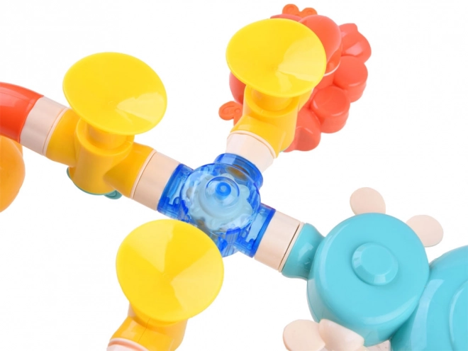 Kreatives Badespielzeug mit Meerestieren