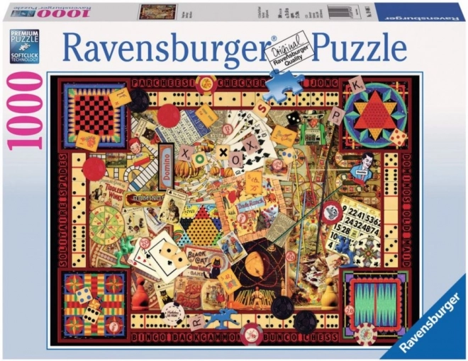 Ravensburger Puzzle Nostalgische Spiele 1000 Teile