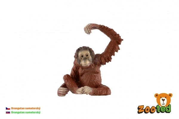 Orang-Utan Sumatra Kunststofffigur 8cm im Beutel