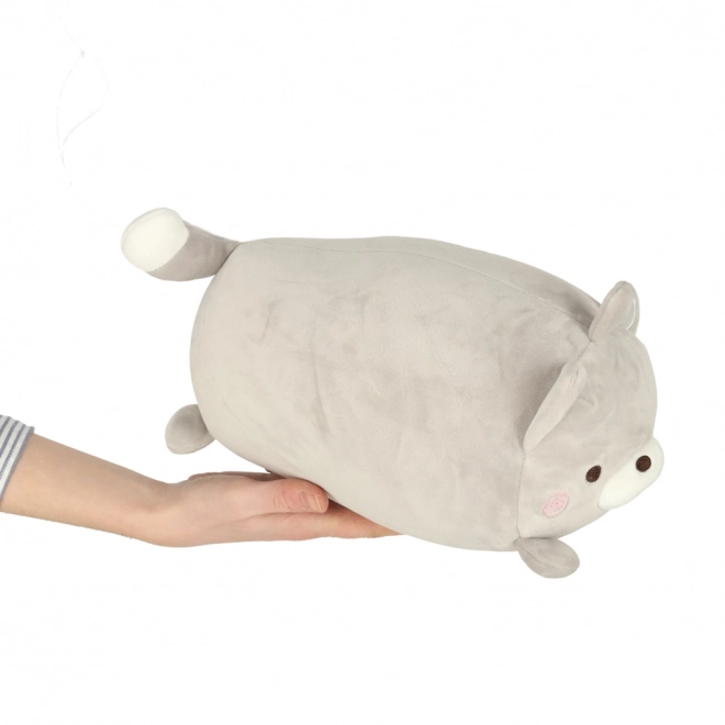 Magisches 2-in-1-Reisekissen Brezel Maskottchen Katze