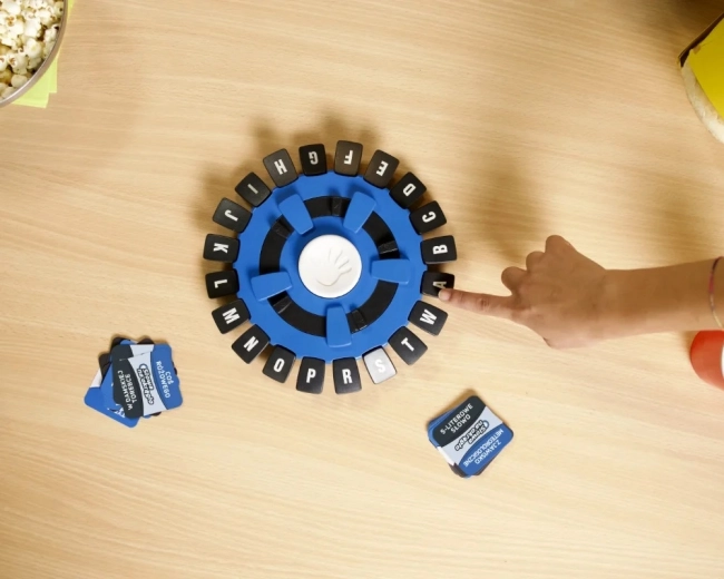 Intuitiver Buchstabenring für schnelle Reaktionen