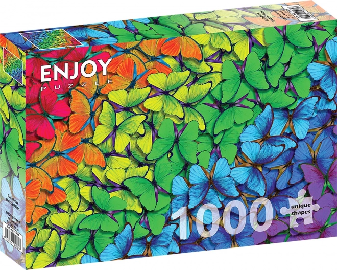 Puzzle Regenbogen Schmetterlinge 1000 Teile