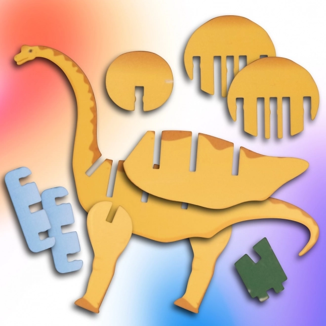 EscapeWelt 3D Holzpuzzle Brontosaurus