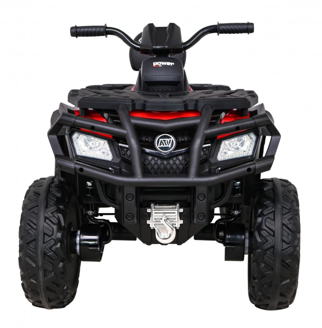 Kinderquad XT-Speed Rot mit 4x4 Antrieb, EVA, sanfter Start, MP3 und LED