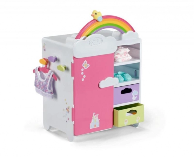 Baby Born Regenbogen Schrank