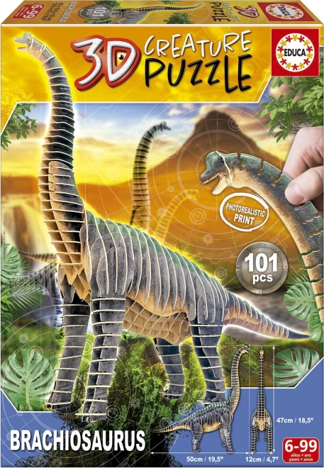 EDUCA 3D-Puzzle Brachiosaurus