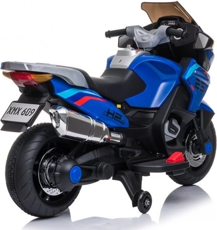Kinderakku-Motorrad Blau