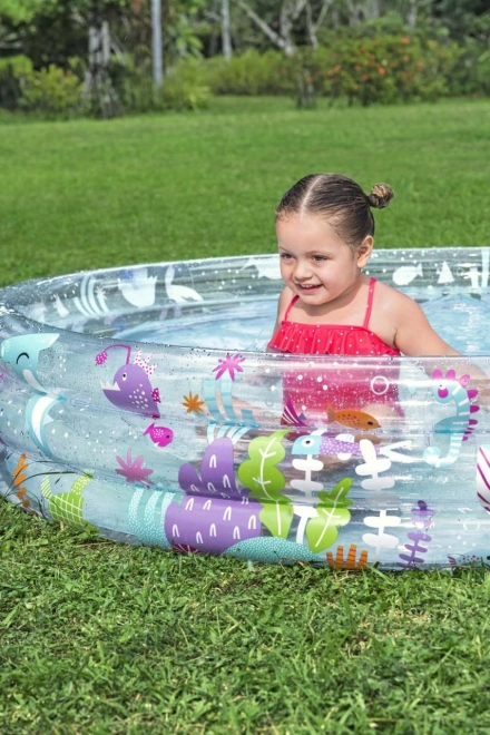 Bunter aufblasbarer Kinderpool 183cm