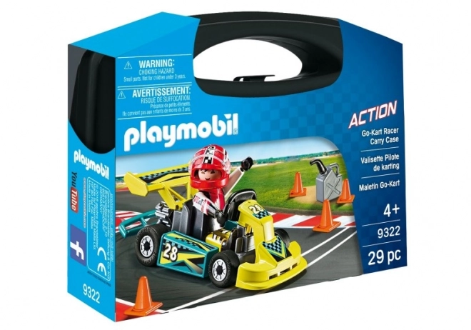 Action Figuren Set Gokart Kiste