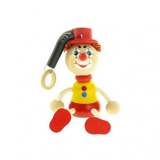 Springender Clown mit Hut