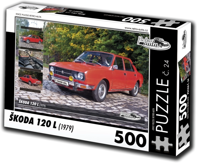 Puzzle RETRO-AUTA Škoda 120 L 500 Teile