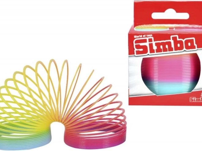 Magisches Spiralspielzeug Regenbogen 6 cm