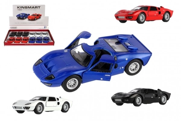 Auto Kinsmart Ford GT40 MKII Metall/Plastik 13cm 4 Farben Rückziehmechanismus