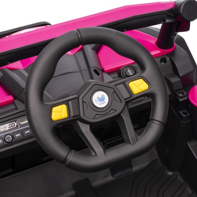 Kinder-Elektroauto Buggy Madman UTV-MX rosa