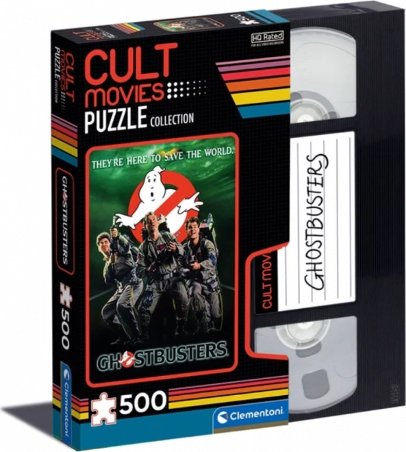 Cult Movies Puzzle Ghostbusters 500 Teile von Clementoni