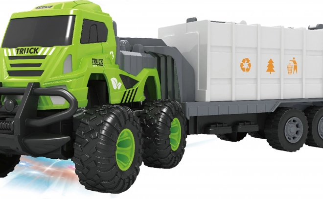 Ferngesteuerter LKW mit Reinigungsfunktion