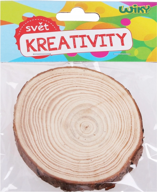 Holzscheibe 9–10 × 1 cm